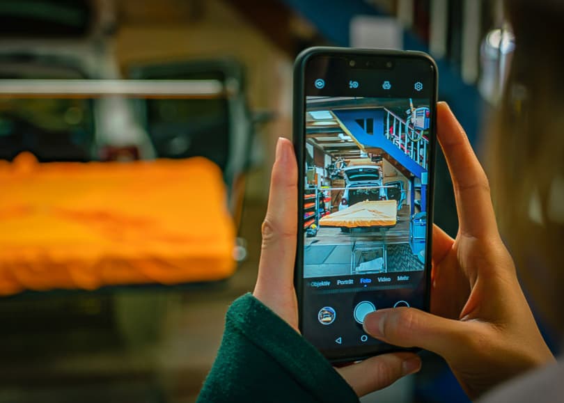 Autohimmelbett im Jeep Renegade